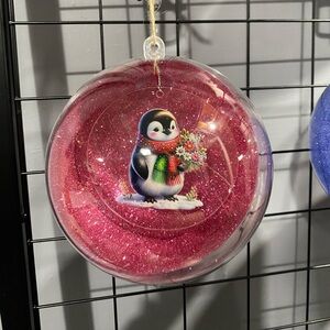 Red Penguin Ornament